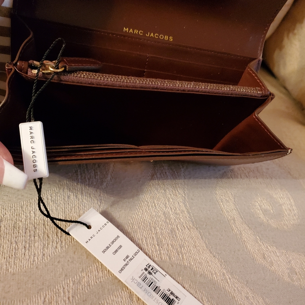 Marc Jacobs Dark Brown Purse w/ Wallet - Picture 3 of 7